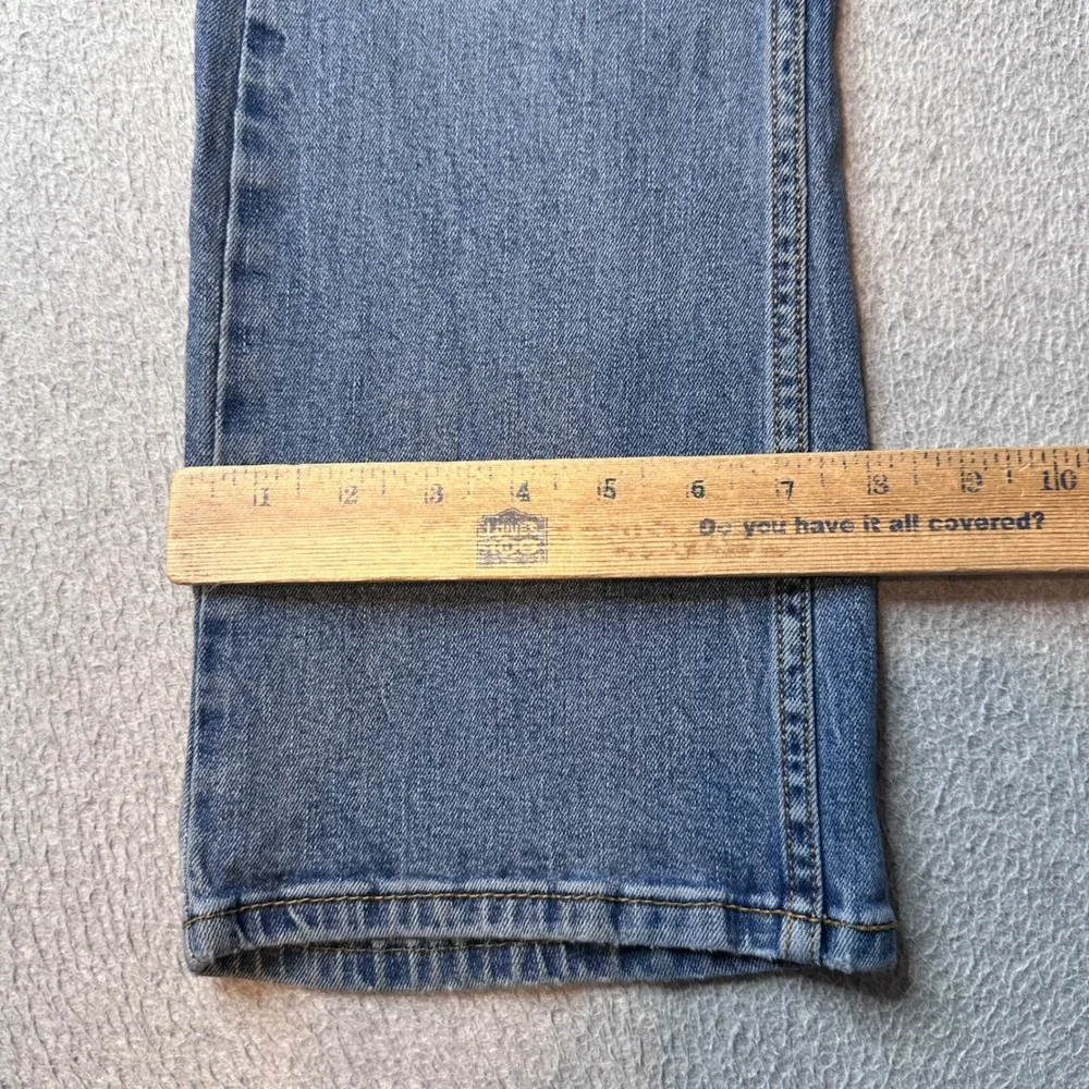 Levi's 527 Jeans Mens 33x30 (32x27) Blue Slim Bootcut Stretch Denim Western